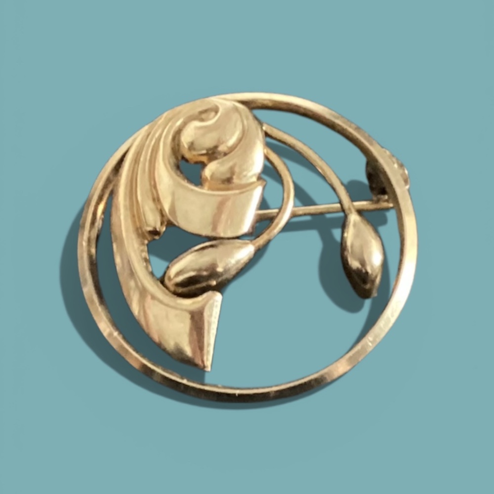Gold-Filled Brooch/Pendant